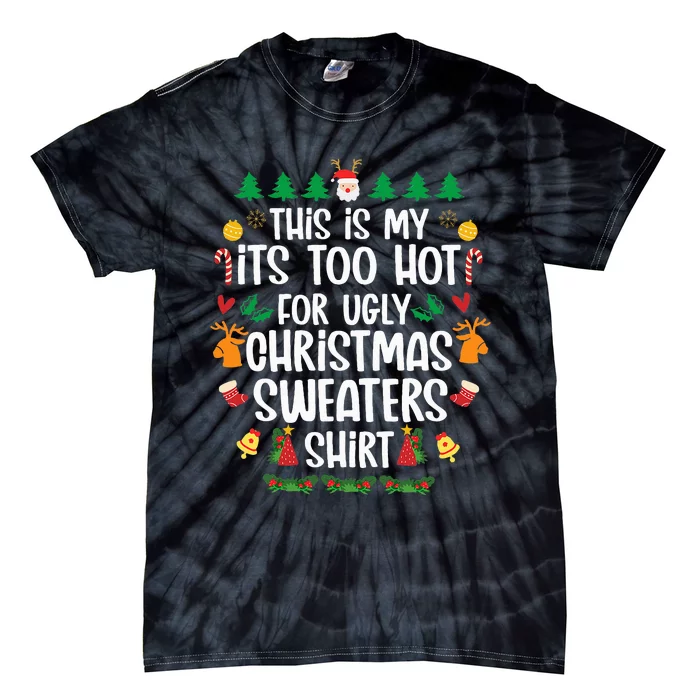 Hot Christmas Sweater Festive and Stylish Holiday Attire Tie-Dye T-Shirt