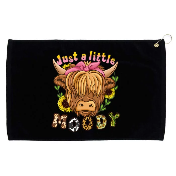 Highland Cow Scottish Highland Cow Grommeted Golf Towel