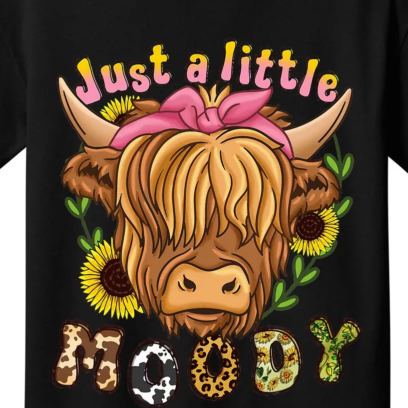 Highland Cow Scottish Highland Cow Kids T-Shirt