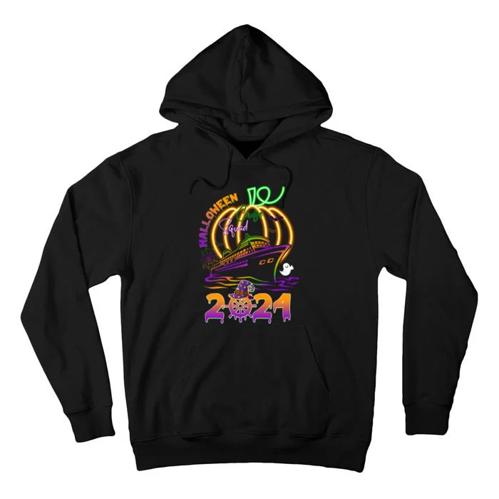 Halloween Cruise Squad 2024 Pumpkin Family Tall Hoodie