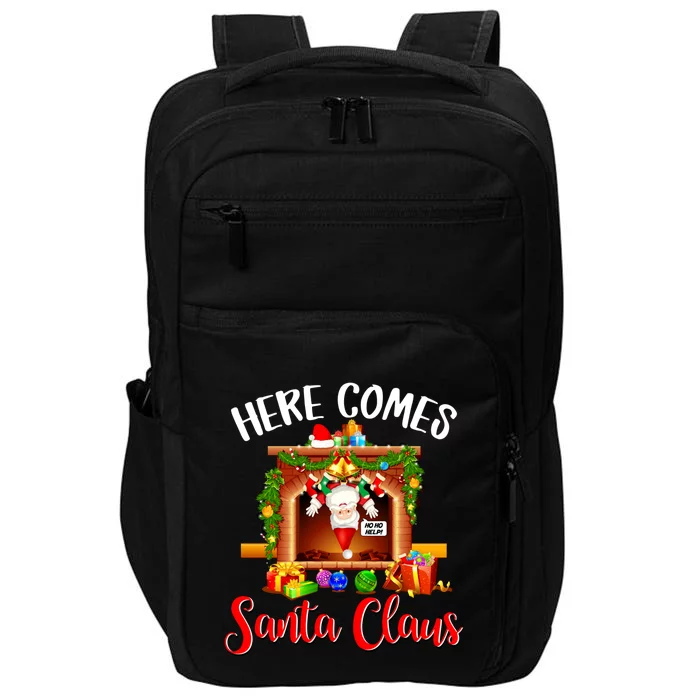 Here Comes Santa! Ho Ho Help! Gift Impact Tech Backpack