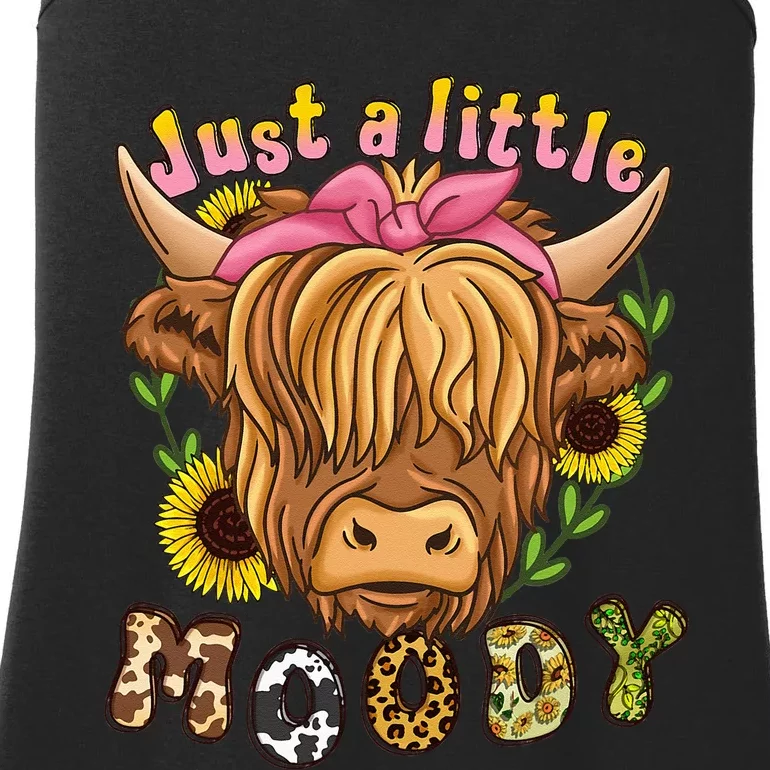 Highland Cow Scottish Highland Cow Ladies Essential Tank