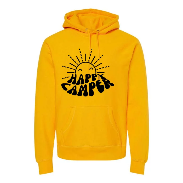 Happy Camper Sunrise Premium Hoodie