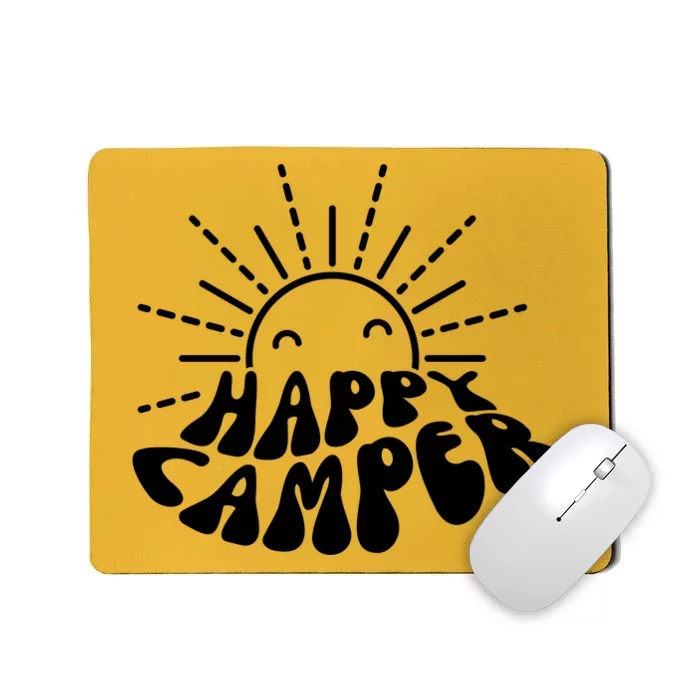 Happy Camper Sunrise Mousepad