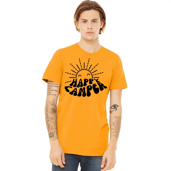 Happy Camper Sunrise Premium T-Shirt