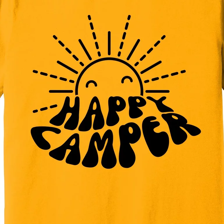 Happy Camper Sunrise Premium T-Shirt