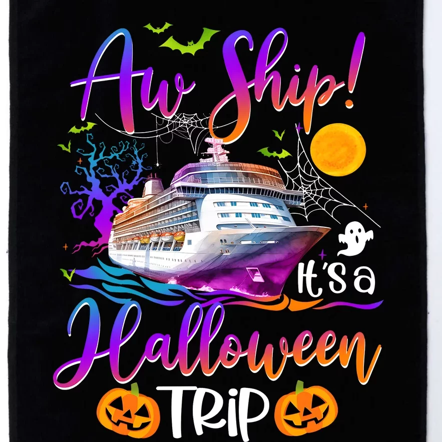 Halloween Cruise Squad Family Matching Platinum Collection Golf Towel