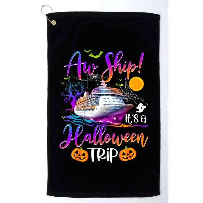 Halloween Cruise Squad Family Matching Platinum Collection Golf Towel