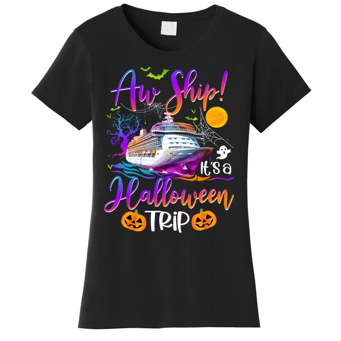 Halloween Cruise Squad Family Matching Women's T-Shirt