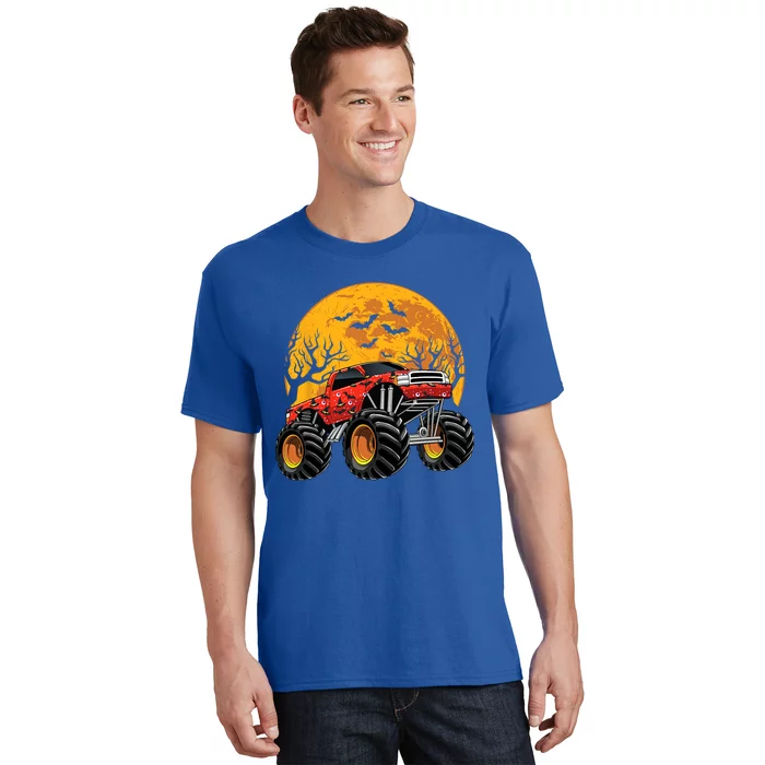 Halloween Costume Spooky Monster Truck Gift T-Shirt