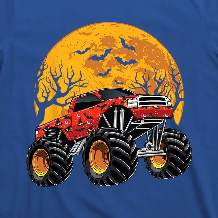 Halloween Costume Spooky Monster Truck Gift T-Shirt