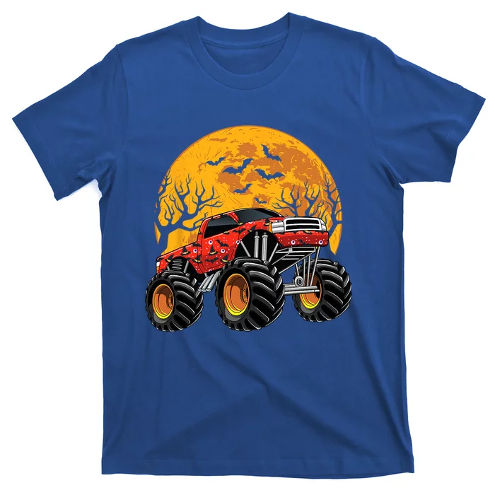 Halloween Costume Spooky Monster Truck Gift T-Shirt