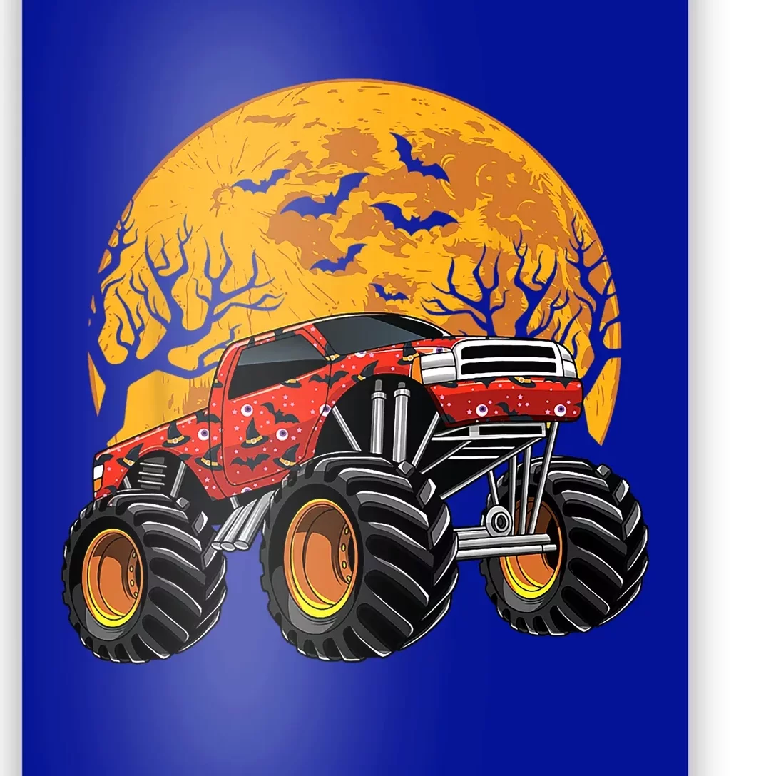 Halloween Costume Spooky Monster Truck Gift Poster