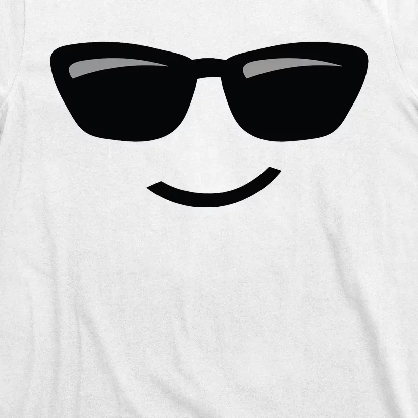 Halloween Costume Sunglasses Emoticon Face Group T-Shirt