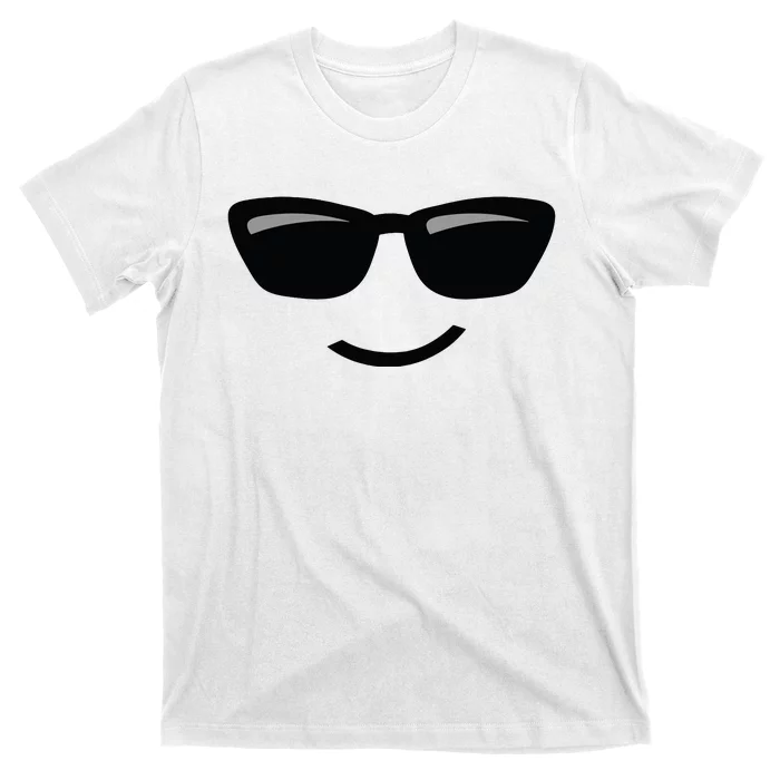 Halloween Costume Sunglasses Emoticon Face Group T-Shirt