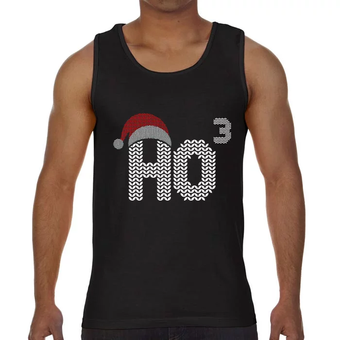 Ho Cubed Shirt Funny Christmas Math Teacher Gift Ho Ho Ho Comfort Colors® Tank Top