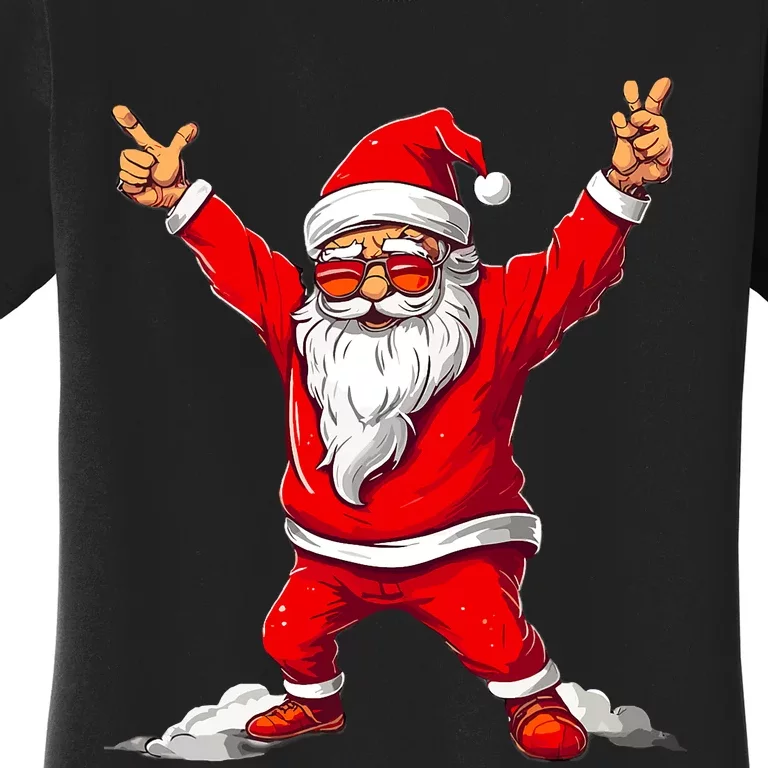 Happy Christmas Santa For Boy Girl Funny Christmas Women's T-Shirt