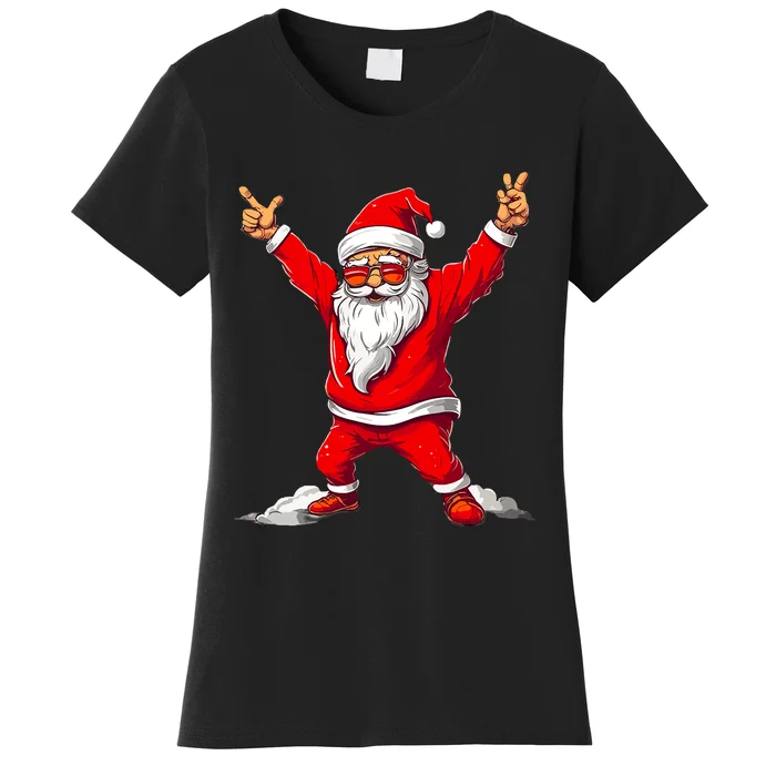 Happy Christmas Santa For Boy Girl Funny Christmas Women's T-Shirt