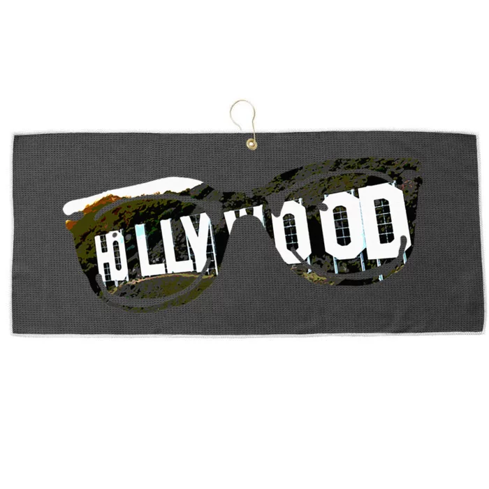 Hollywood California Sign Souvenir Large Microfiber Waffle Golf Towel