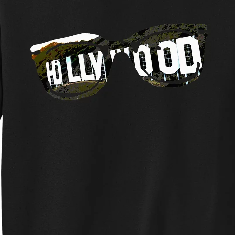 Hollywood California Sign Souvenir Tall Sweatshirt