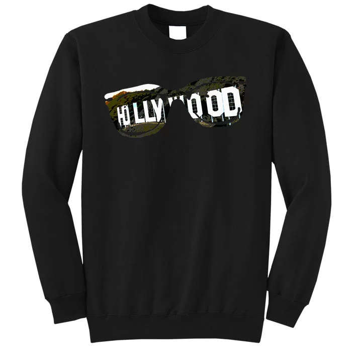 Hollywood California Sign Souvenir Tall Sweatshirt