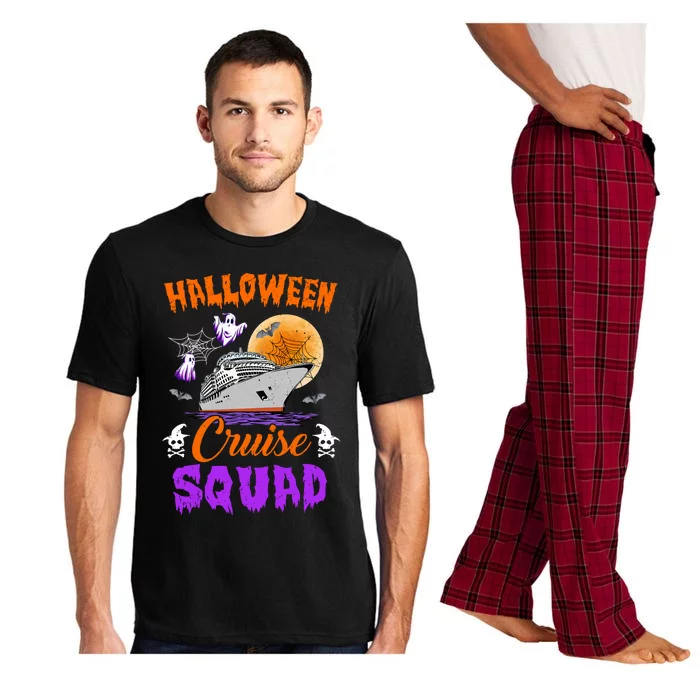 Halloween Cruise Squad Family Cruising Crew Vacation Trip Gift Pajama Set