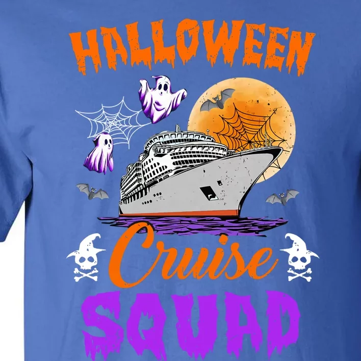 Halloween Cruise Squad Family Cruising Crew Vacation Trip Gift Tall T-Shirt