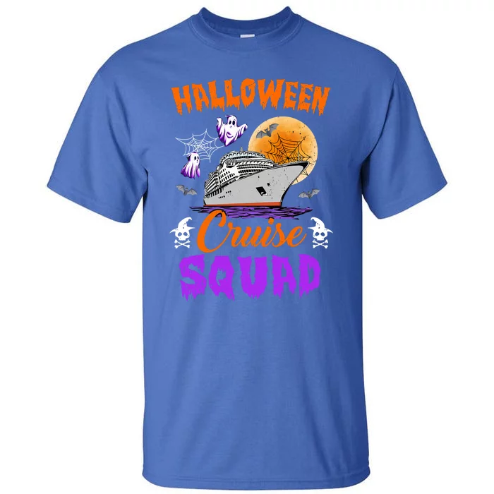 Halloween Cruise Squad Family Cruising Crew Vacation Trip Gift Tall T-Shirt