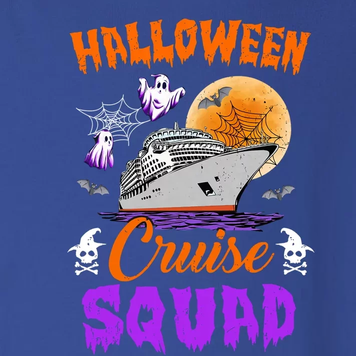 Halloween Cruise Squad Family Cruising Crew Vacation Trip Gift Toddler Long Sleeve Shirt