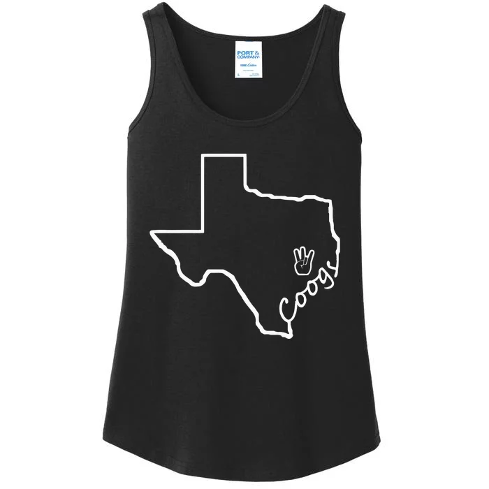 Houston Coogs Spirit Ladies Essential Tank