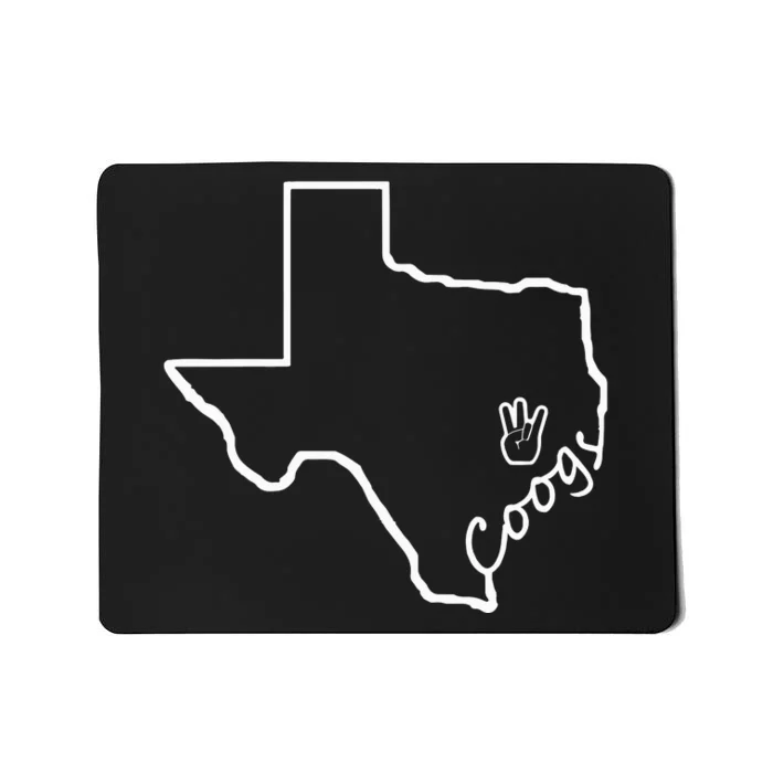 Houston Coogs Spirit Mousepad