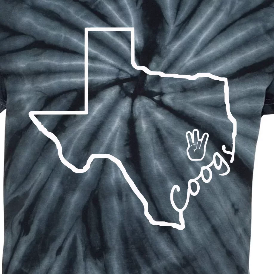 Houston Coogs Spirit Kids Tie-Dye T-Shirt