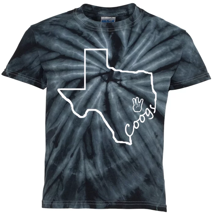 Houston Coogs Spirit Kids Tie-Dye T-Shirt