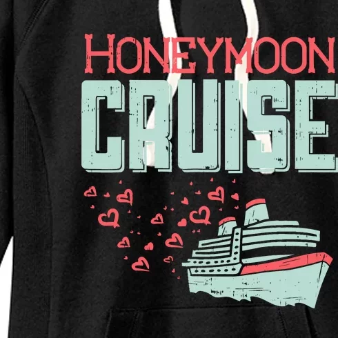 Honeymoon Cruise Ship Cruising Vacation Trip Couple Gift Women's Fleece Hoodie