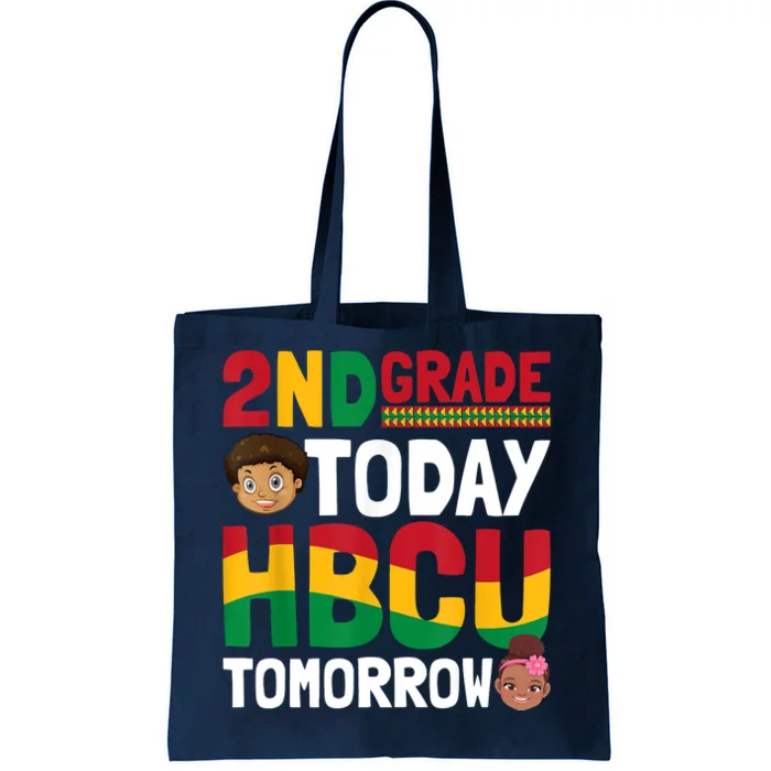 HBCU College Student 2nd Grade Today HBCU Tomorrow Tote Bag