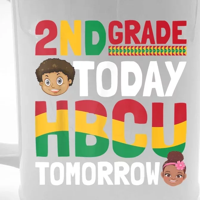 HBCU College Student 2nd Grade Today HBCU Tomorrow Front & Back Beer Stein