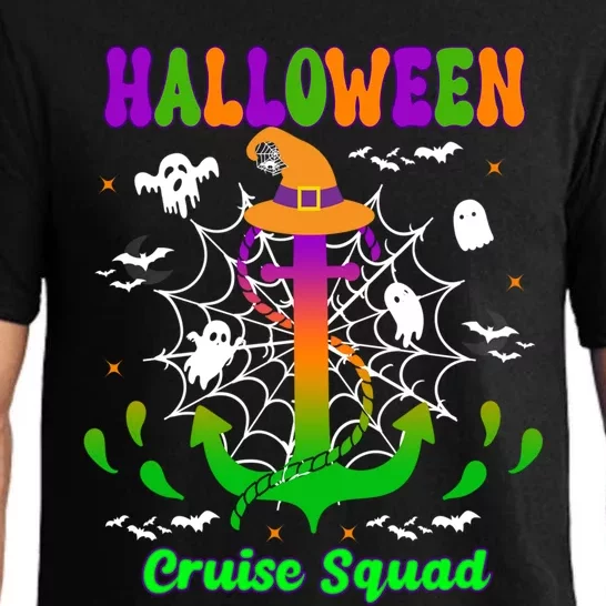 Halloween Cruise Squad Group Travel Trip Vacation Gift Pajama Set