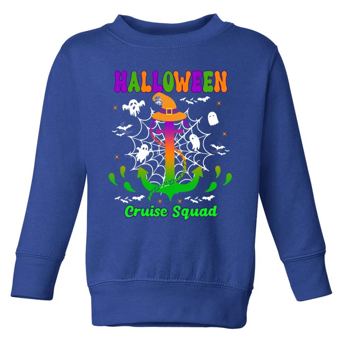 Halloween Cruise Squad Group Travel Trip Vacation Gift Toddler Sweatshirt