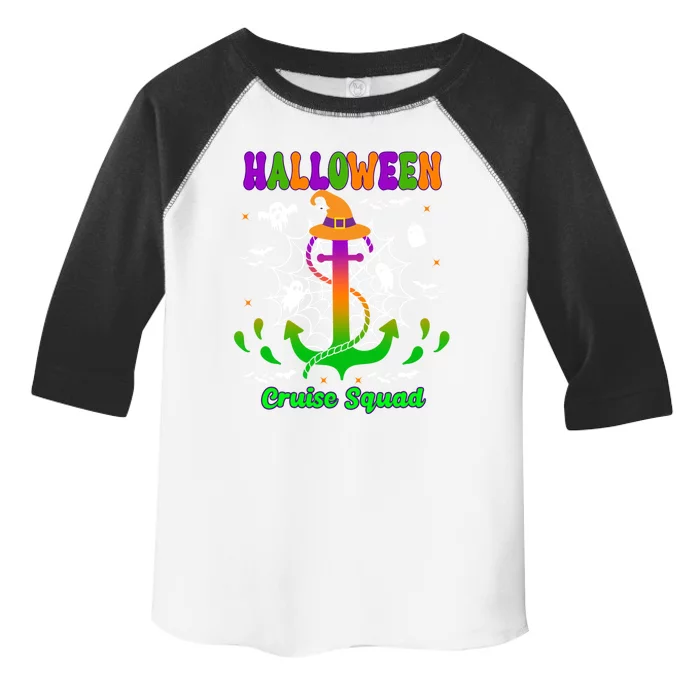 Halloween Cruise Squad Group Travel Trip Vacation Gift Toddler Fine Jersey T-Shirt