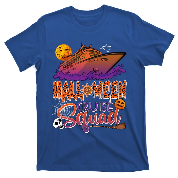 Halloween Cruise Squad Costume Cruise Ship Horror Pumpkin Gift T-Shirt