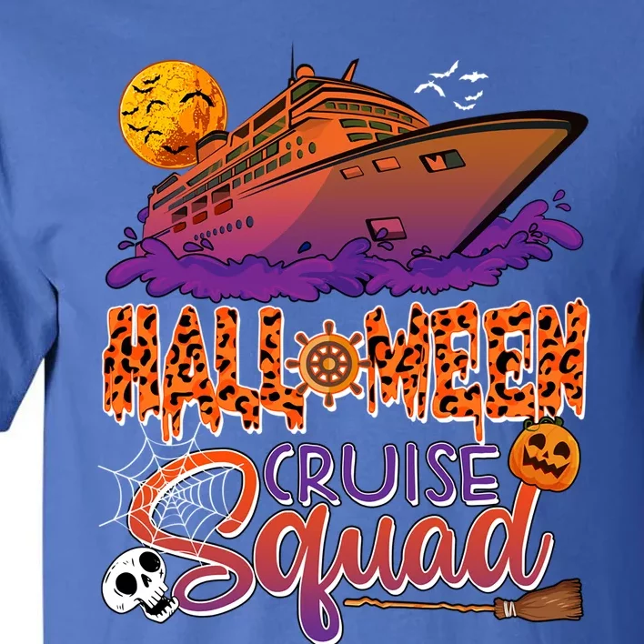 Halloween Cruise Squad Costume Cruise Ship Horror Pumpkin Gift Tall T-Shirt