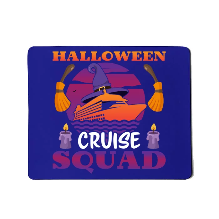 Halloween Cruise Squad Cruising Crew Spooky Lover Season Meaningful Gift Mousepad