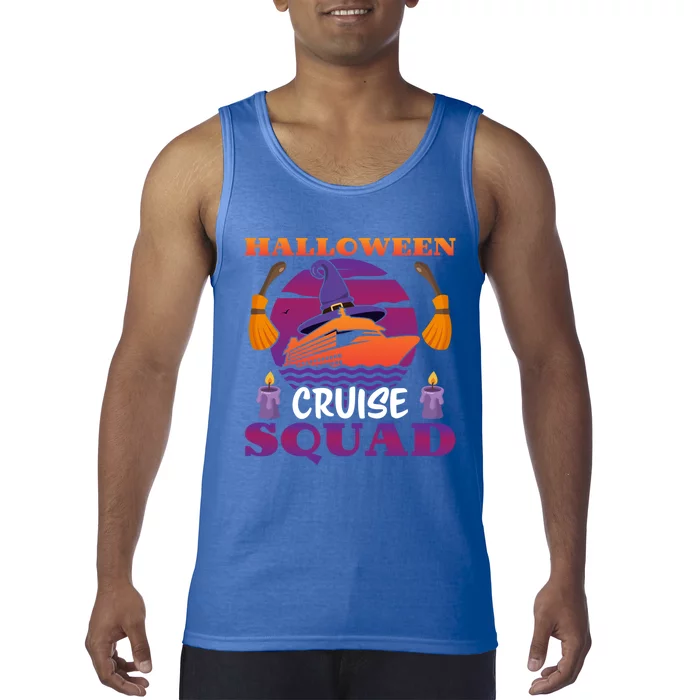 Halloween Cruise Squad Cruising Crew Spooky Lover Season Meaningful Gift Tank Top