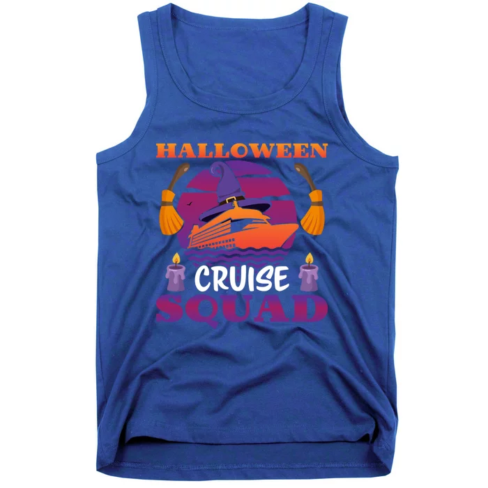 Halloween Cruise Squad Cruising Crew Spooky Lover Season Meaningful Gift Tank Top