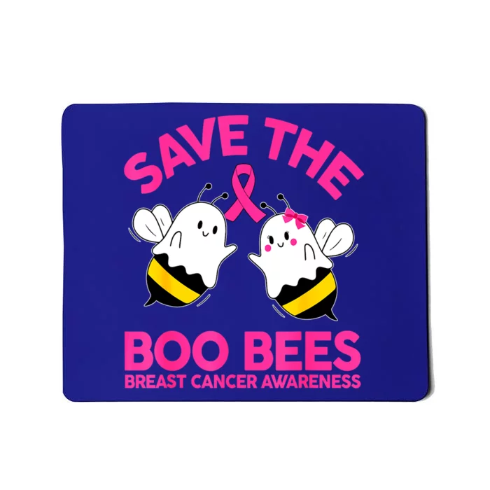 Halloween Cute Save The Boobees Boo Bees Breast Cancer Gift Mousepad