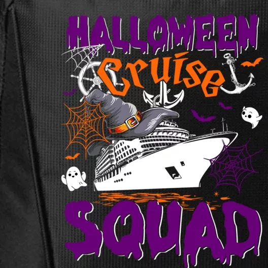 Halloween Cruise Squad Cruising Crew Spooky Season Costume Gift City Backpack