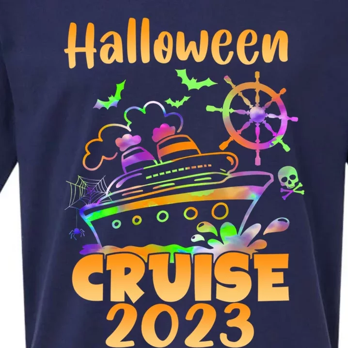 Halloween Cruise Squad Cruising Crew Spooky Season Family Gift Sueded Cloud Jersey T-Shirt