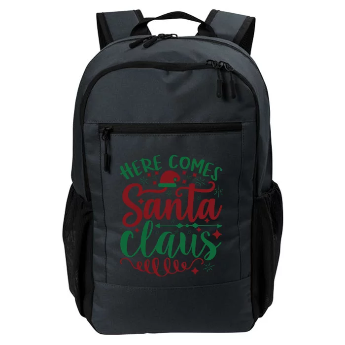 Here Comes Santa Claus Daily Commute Backpack