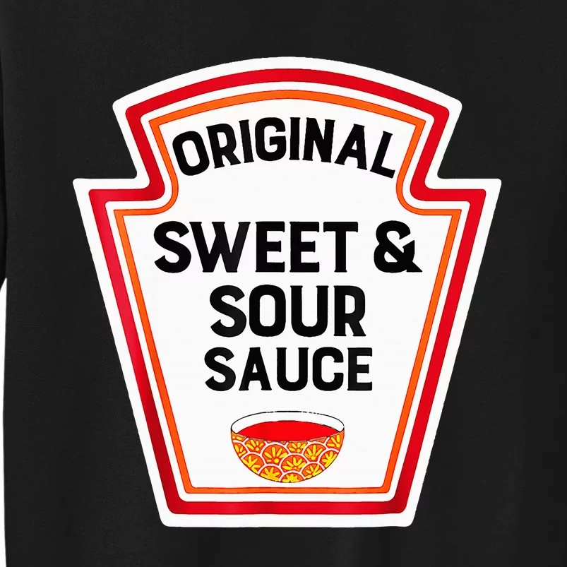 Halloween Costume Sweet And Sour Sauce Tall Sweatshirt