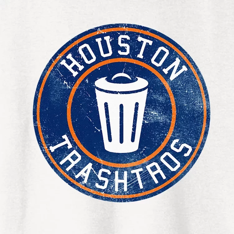 Houston Cheaters Sign Stealing Trashtros Baseball Gift Women's Crop Top Tee